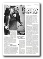 Biuso – sulle risorse POSTUMANE