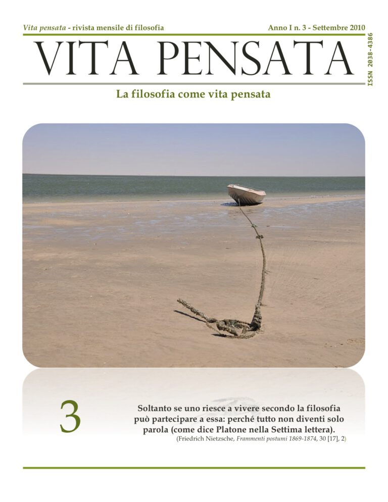 Vita pensata n. 3 – Settembre 2010