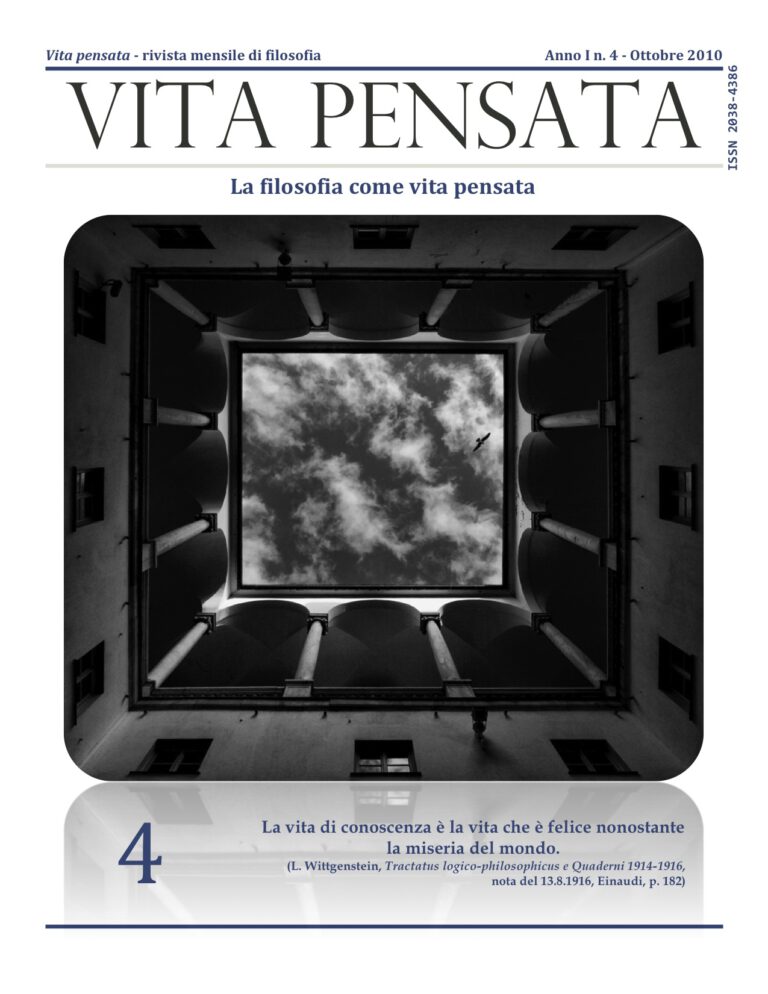 Vita pensata n. 4 – Ottobre 2010