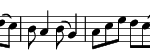 Epitaffio di Sicilo – melodia