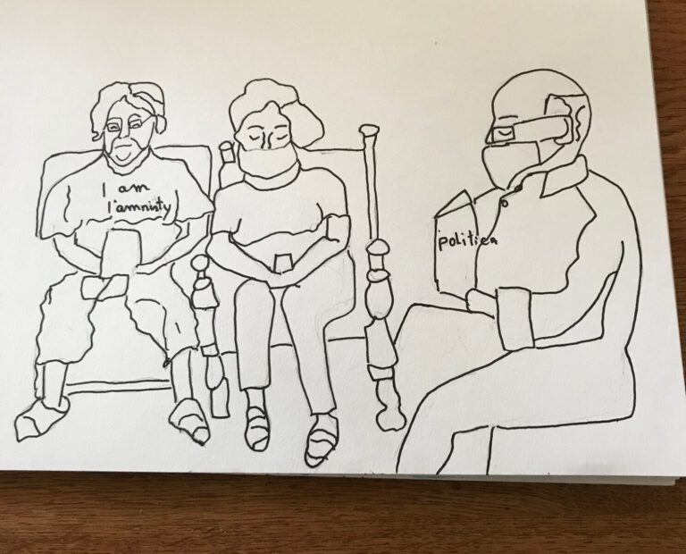 Roccaraso (Acquarelli di Christine Reddet)