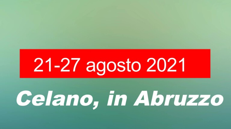2021 – Alcuni momenti…