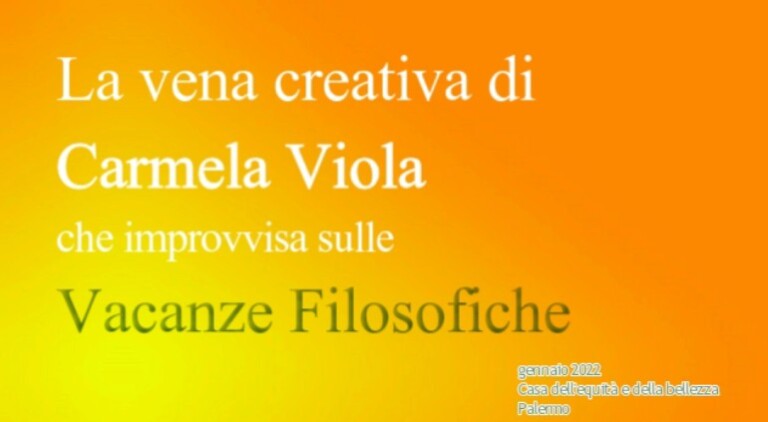 La creatività musicale della nostra amica Carmela!