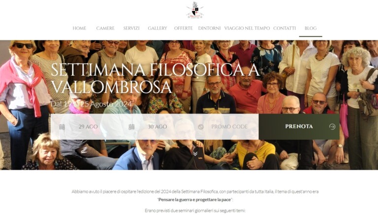 Parlano di noi, a Vallombrosa, e altro