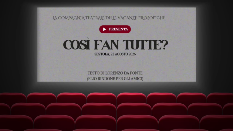 La compagnia teatrale delle VF: Così fan tutte?